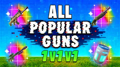 Fun 1v1v1 with Every Popular Gun