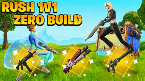 RUSH 1V1 ZERO BUILD 🎯