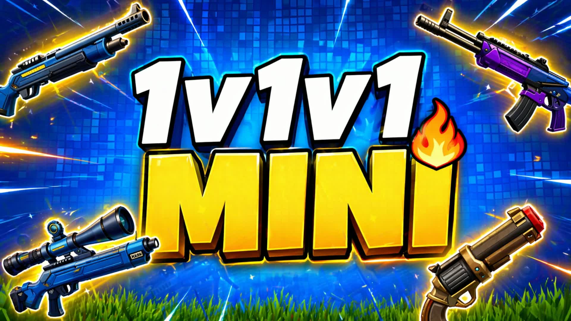 1v1v1 ミニ インスタントリロード ファスト FFA