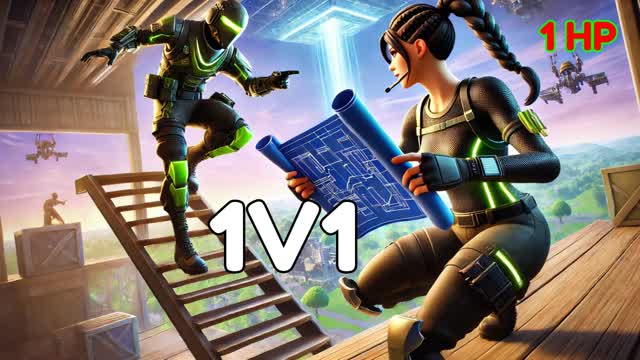 1v1 Build Fights! [ 1HP ] !!!