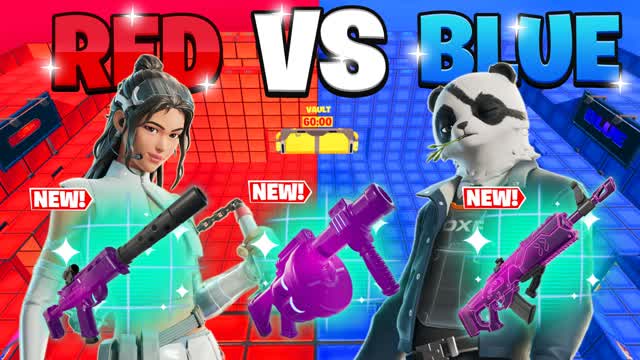 SUPERPOWER RED VS BLUE🔴🔵