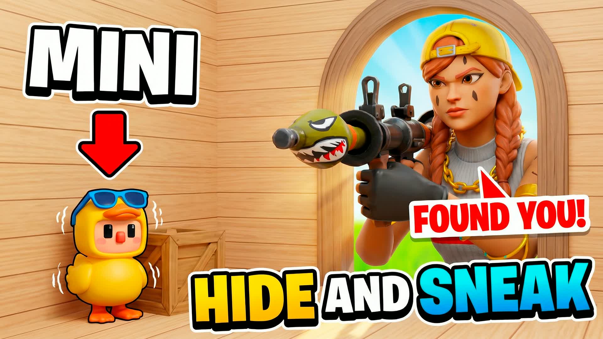 MINI Hide and Sneak 🔎 [PROP HUNT]