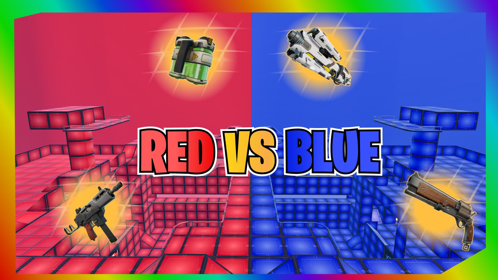 CONTROLLER VS KEYBOARD🔴🔵 [RED VS BLUE]