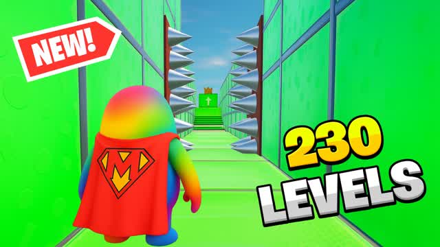 🌈Fun Rainbow Obby Parkour 230 Levels 🚀