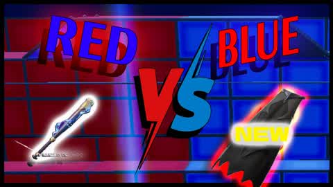 BLUE VS RED !! new  itens