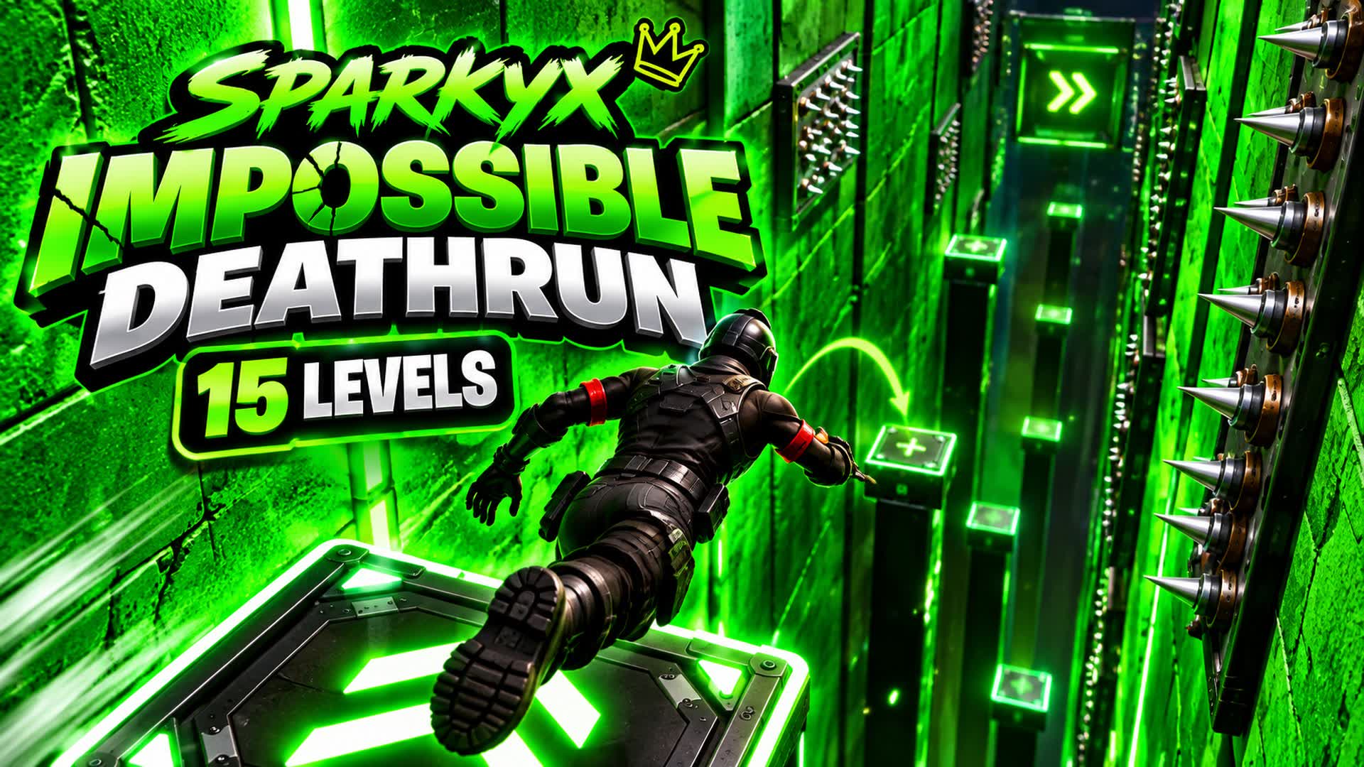 SparkyX 15 Deathrun level