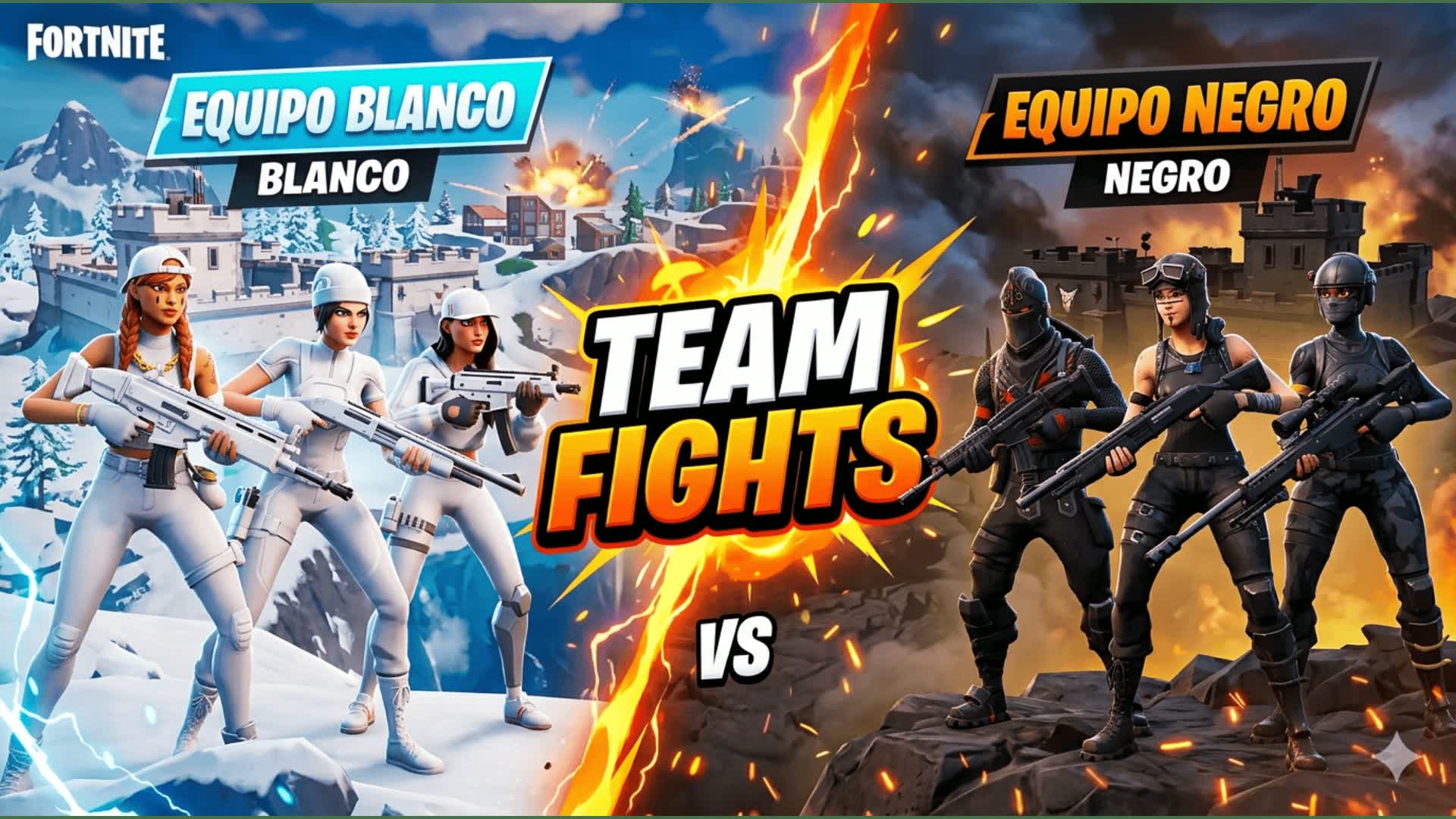 Ultimate Team Fights (Black x White)