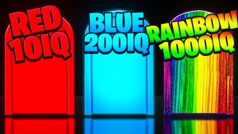 3 In 1 Rainbow Escape room  Fall Guys🚪