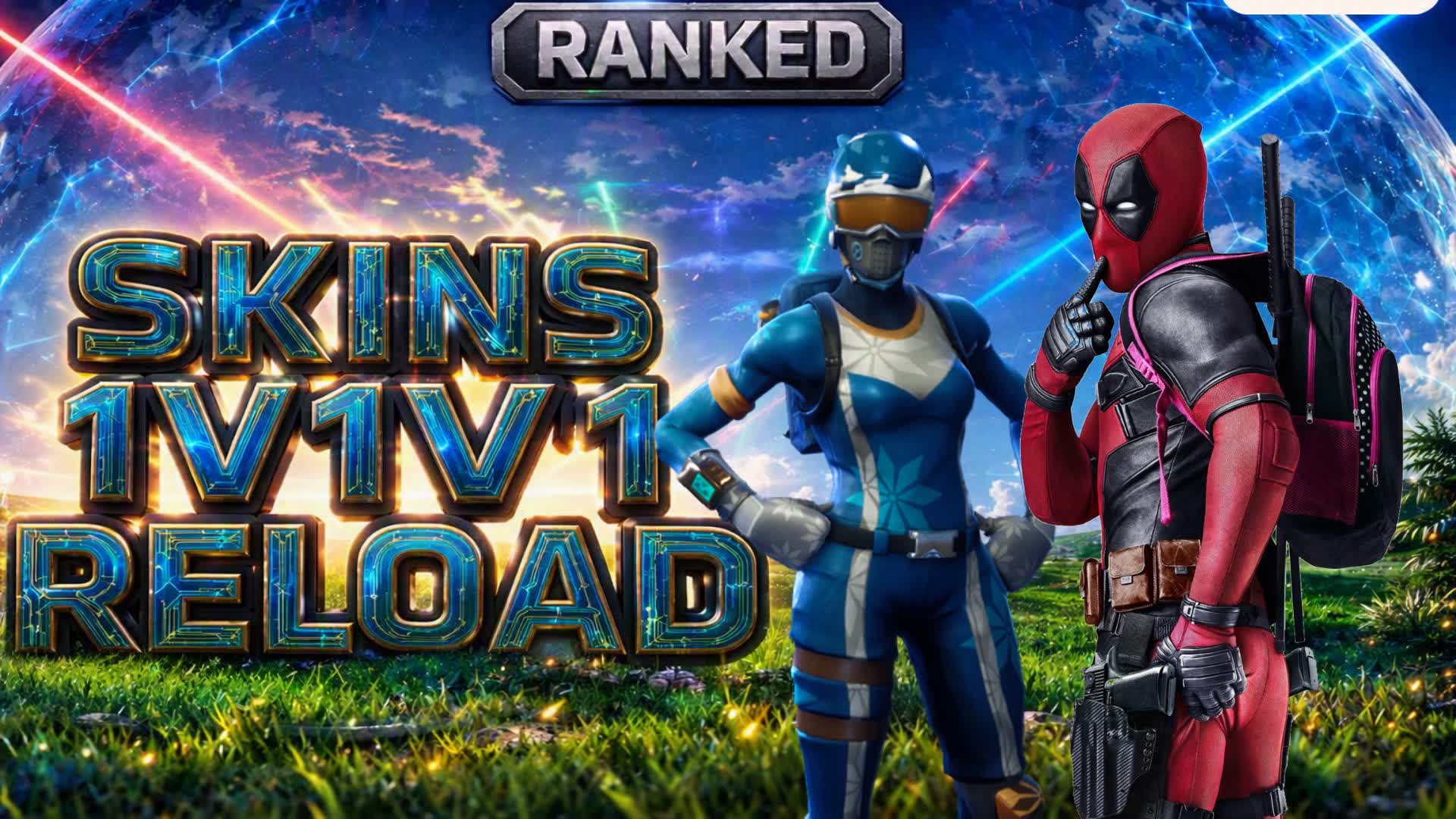 PAF SKINS 1V1V1 RELOAD — Fortnite island 4130-9380-5714 by Galerien17