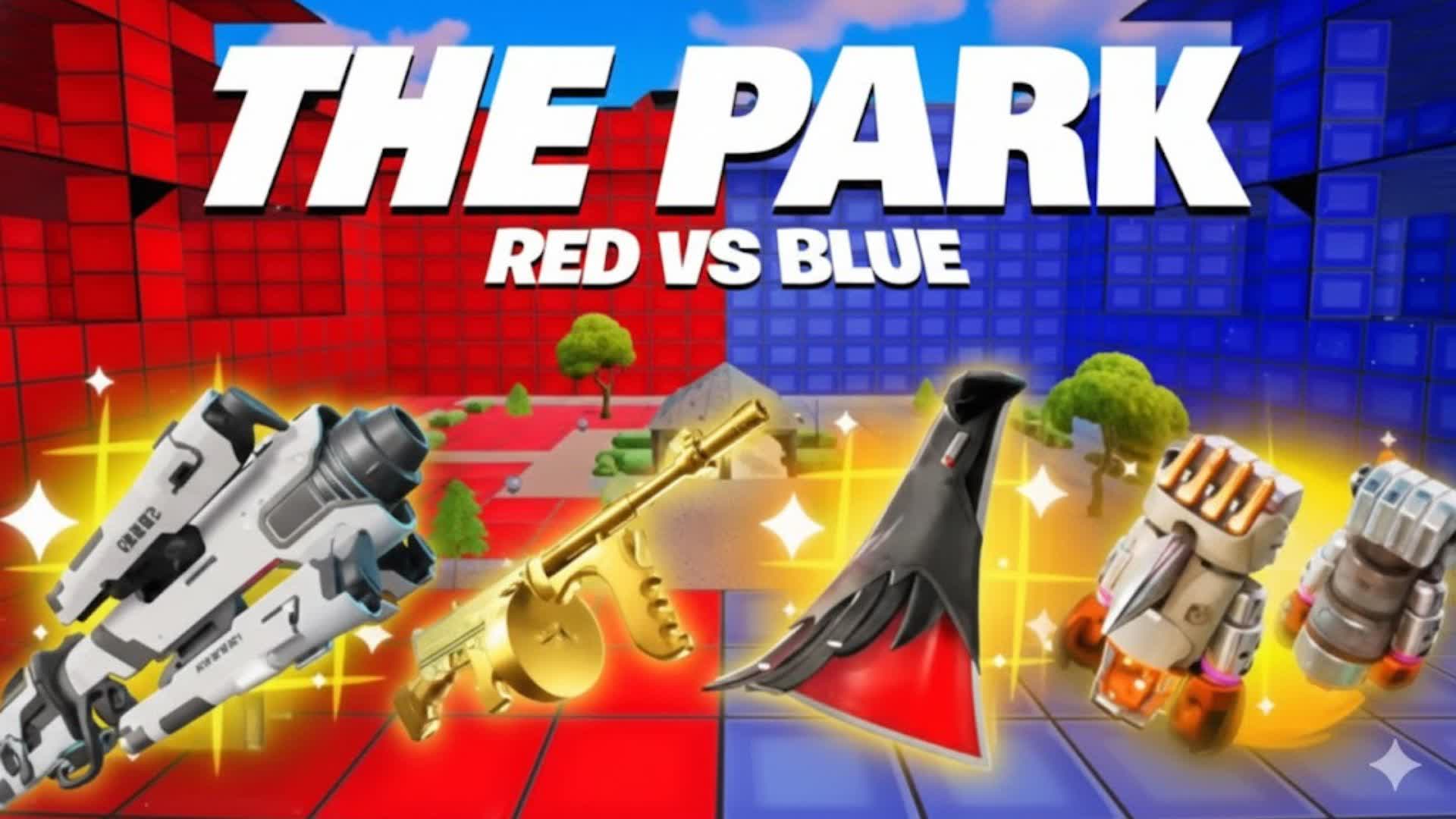 🔴🔵THE PARK RED VS BLUED🔴🔵