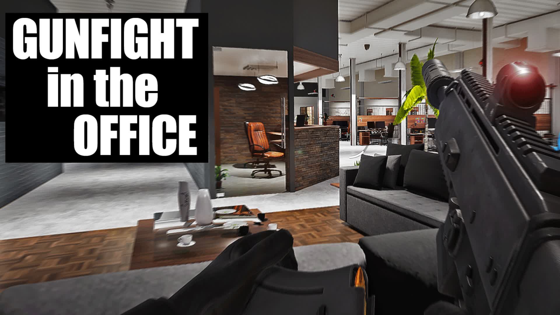 GUNFIGHT IN THE OFFICE