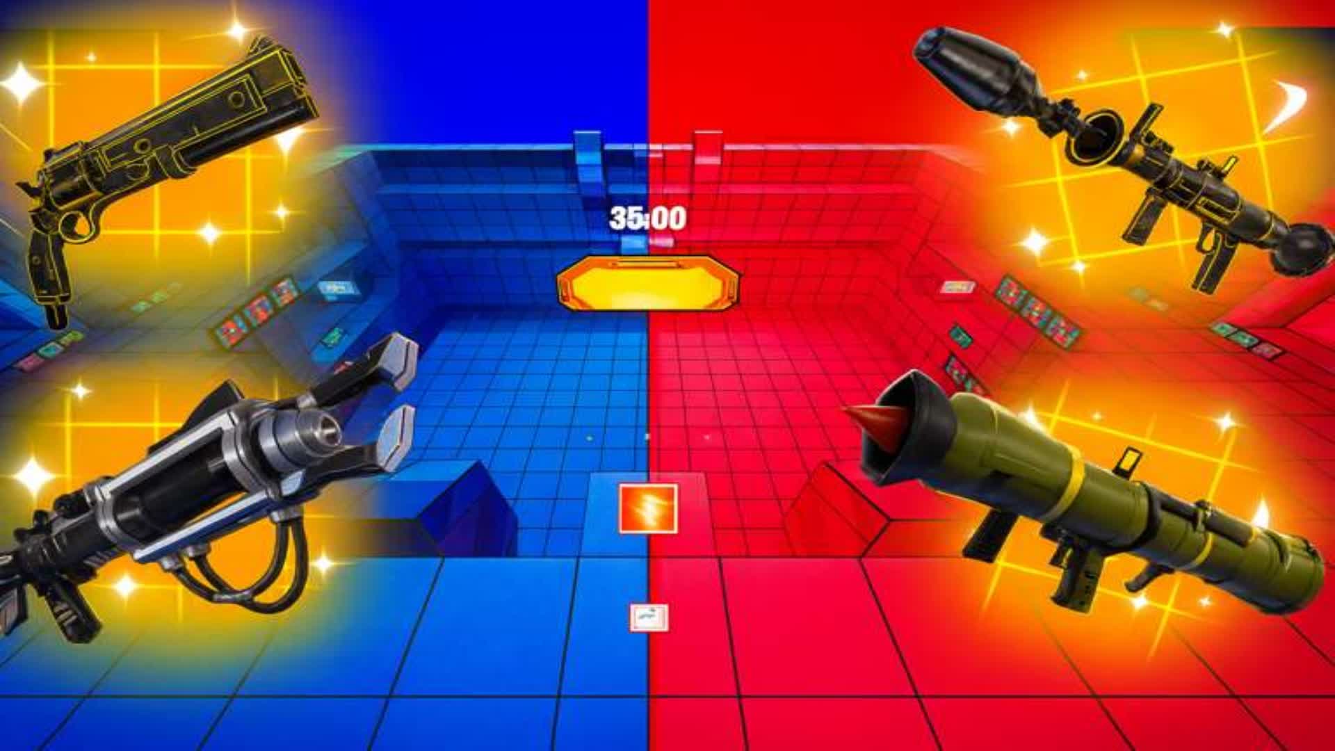 Crazy Red v Blue 🔴🔵