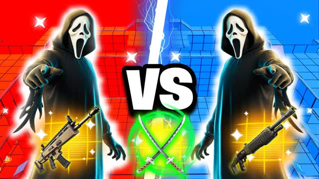 SUPER RED VS BLUE 🔴🔵 PVP