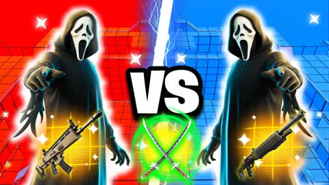 SUPER RED VS BLUE 🔴🔵 PVP