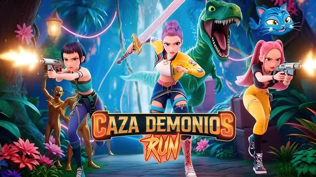 Demon Hunter Rush 🦖👹⚔️