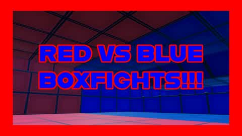 CRAAZY RED VS BLUE BOX FIGHTS!!!