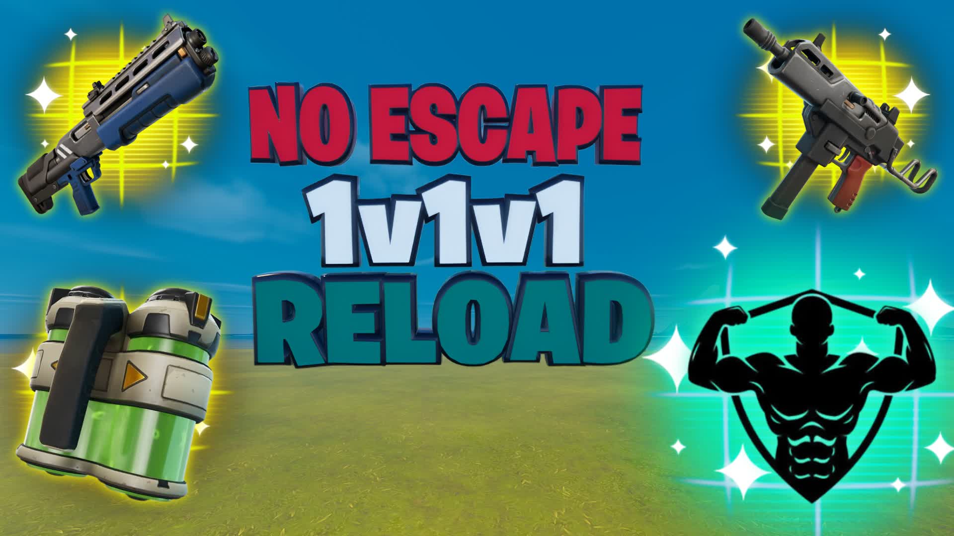 1V1V1 RELOAD NO ESCAPE FREE FORE ALL