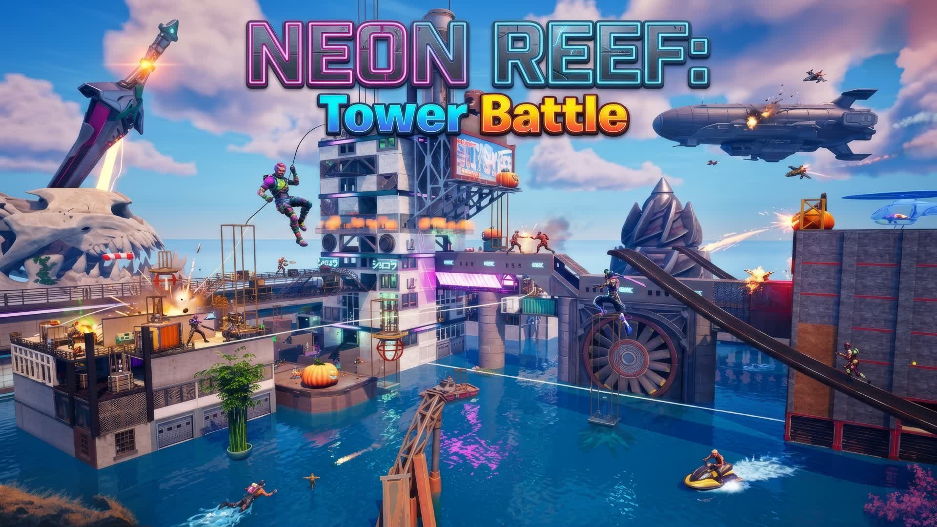 NEON REEF: Tower Battle