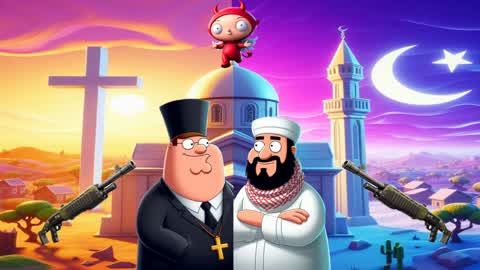 CRAZY HOLY WAR!⚪⚫