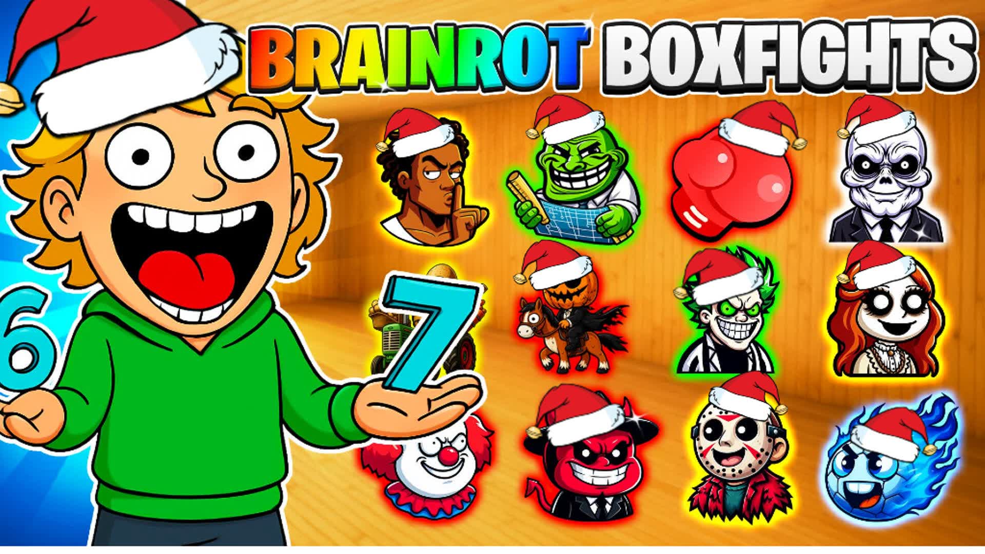 CHRISTMAS TROLL BOXFIGHTS😂