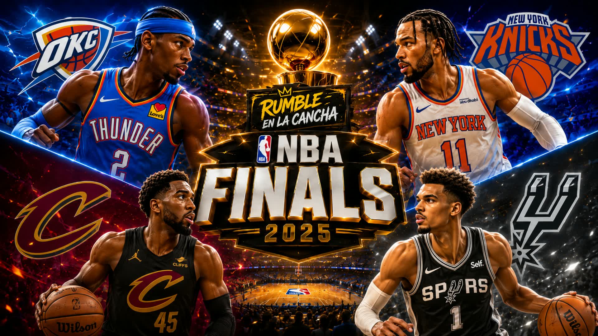 🏀NBA FINALS - GUN GAME ONE SHOT