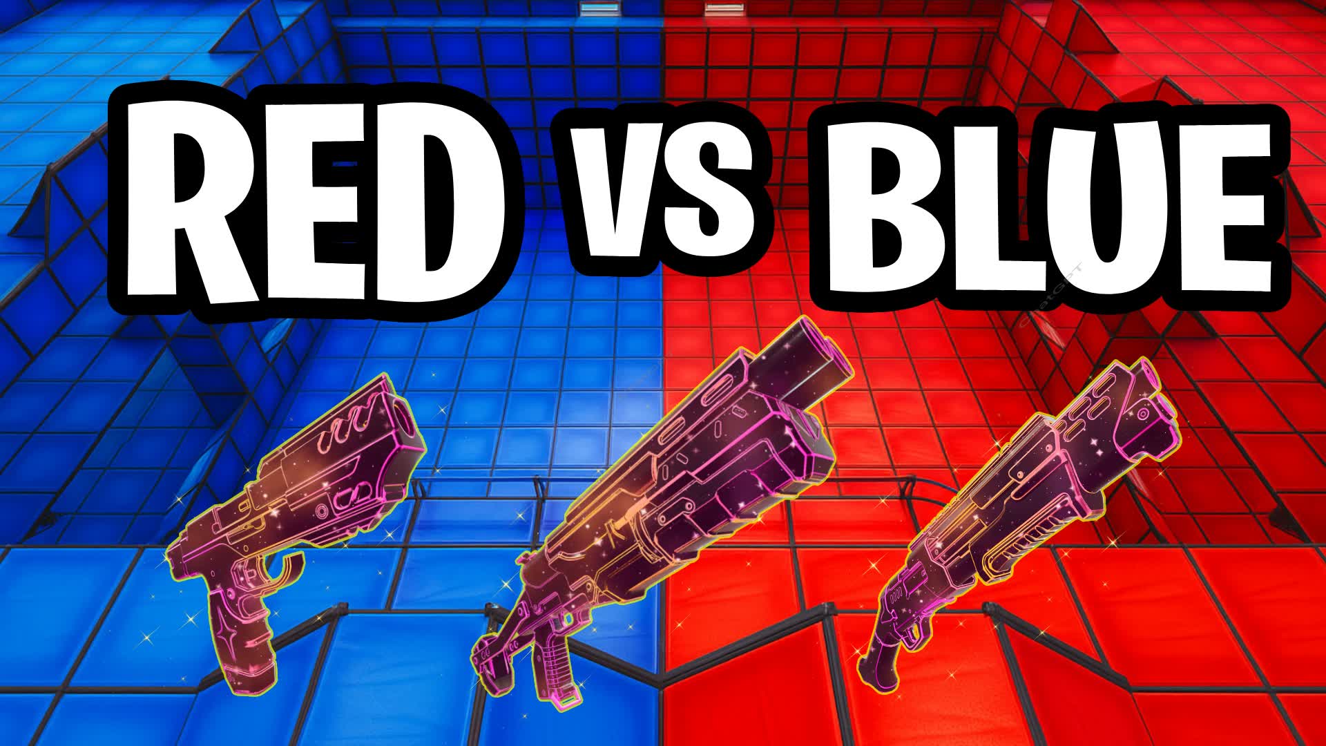 🔴🔵RED VS BLUE 🔴🔵 CLASSIC STAFF