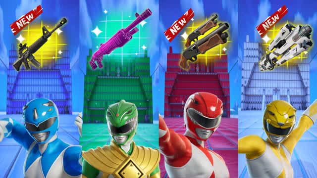 RED VS BLUE VS WHITE VS GREEN