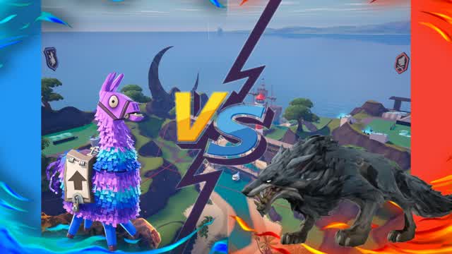 🟥Rouge VS Bleu🟦🦙Lama VS Wolf🐺 ⚔️ZW🥇