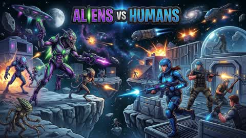 🛸 ALIENS VS HUMANS 2.0 🛸