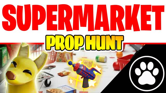 SUPERMARKET PROP HUNT CACHE CACHE 🛒