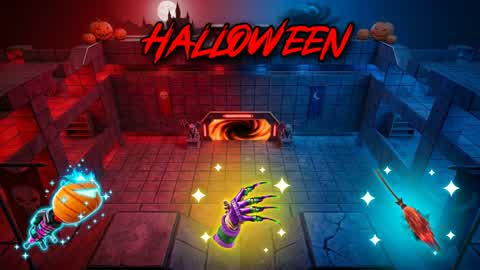 🔴🔵Halloween Red Vs Blue 🔵🔴