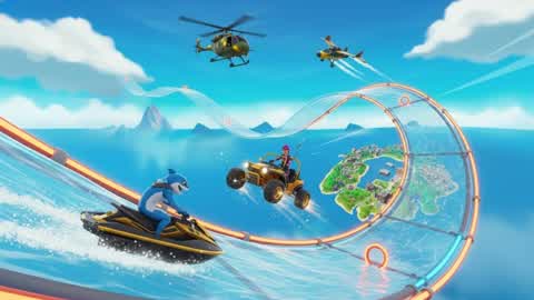 mega ramp very fun cars