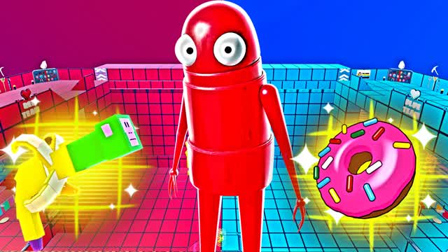 CRAZY KPOP DEMON HUNTER RED VS BLUE 🔴🔵