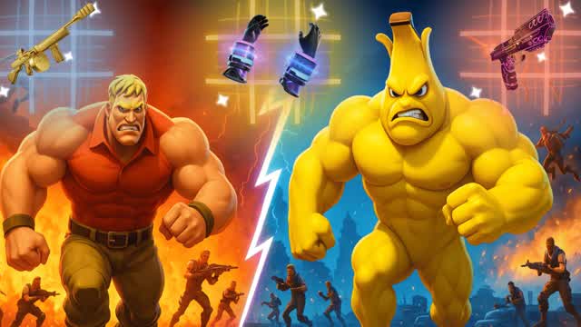 💪 BUFFED RED VS BLUE