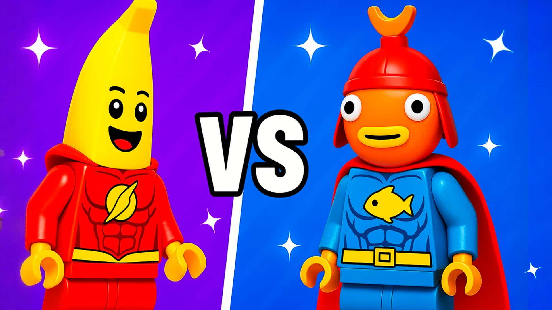 🔴RED VS BLUE  HERO BRICKS🔵