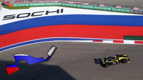 🇷🇺 F1 Russia Race Track 🇷🇺