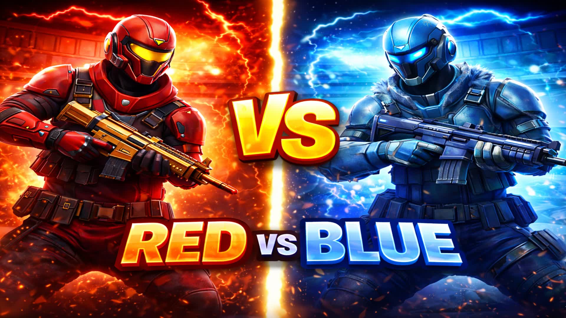 VERY FUN RED VS BLUE