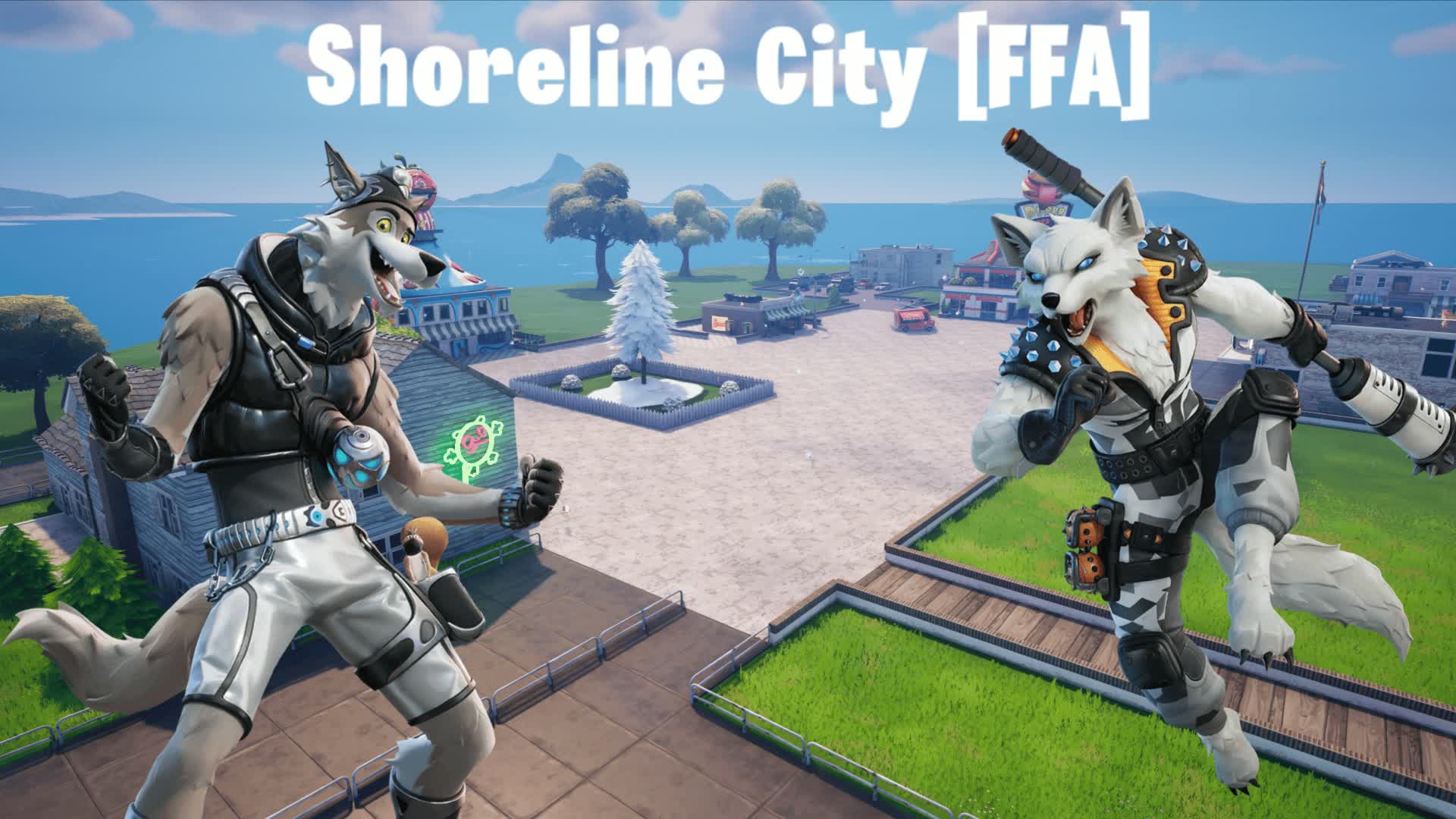 Shoreline City (FFA) — Fortnite island 8352-0685-1718 by Rockstar Polar