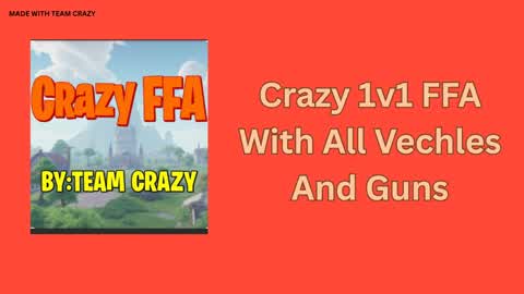Crazy 1v1 FFA With All Vechles And Guns