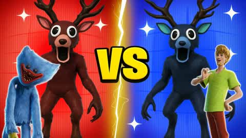 🎃 DEERS SPOOKY SUPER RED VS BLUE 🔵🔴