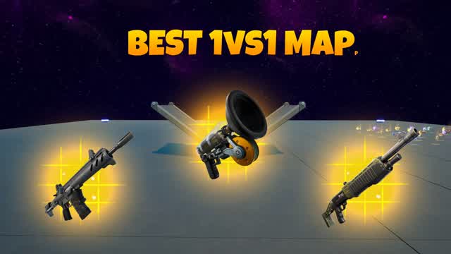 Simple 1vs1 map (with new weapons)