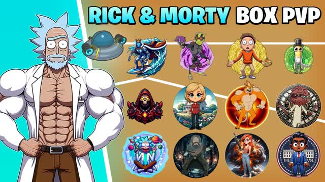 đž RICK AND MORTY MEME BOX PVP đŠ