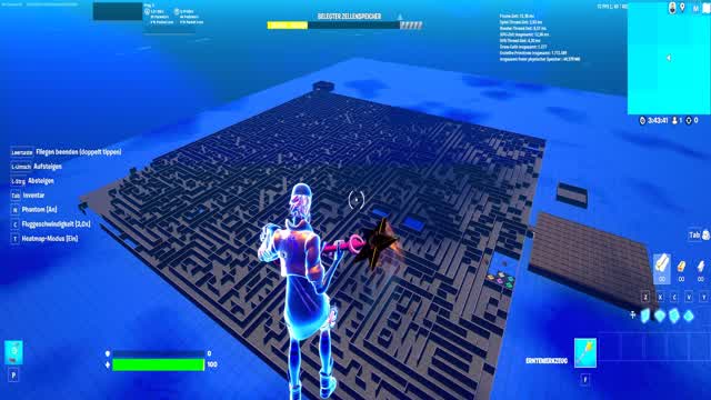 Labyrinth mit versteckten Fragen