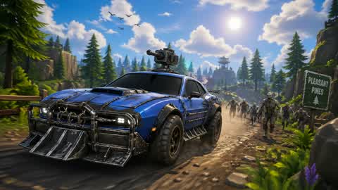 Forest Drive 🚗 FFA ⭐️ Zombies 🧟 TMNT