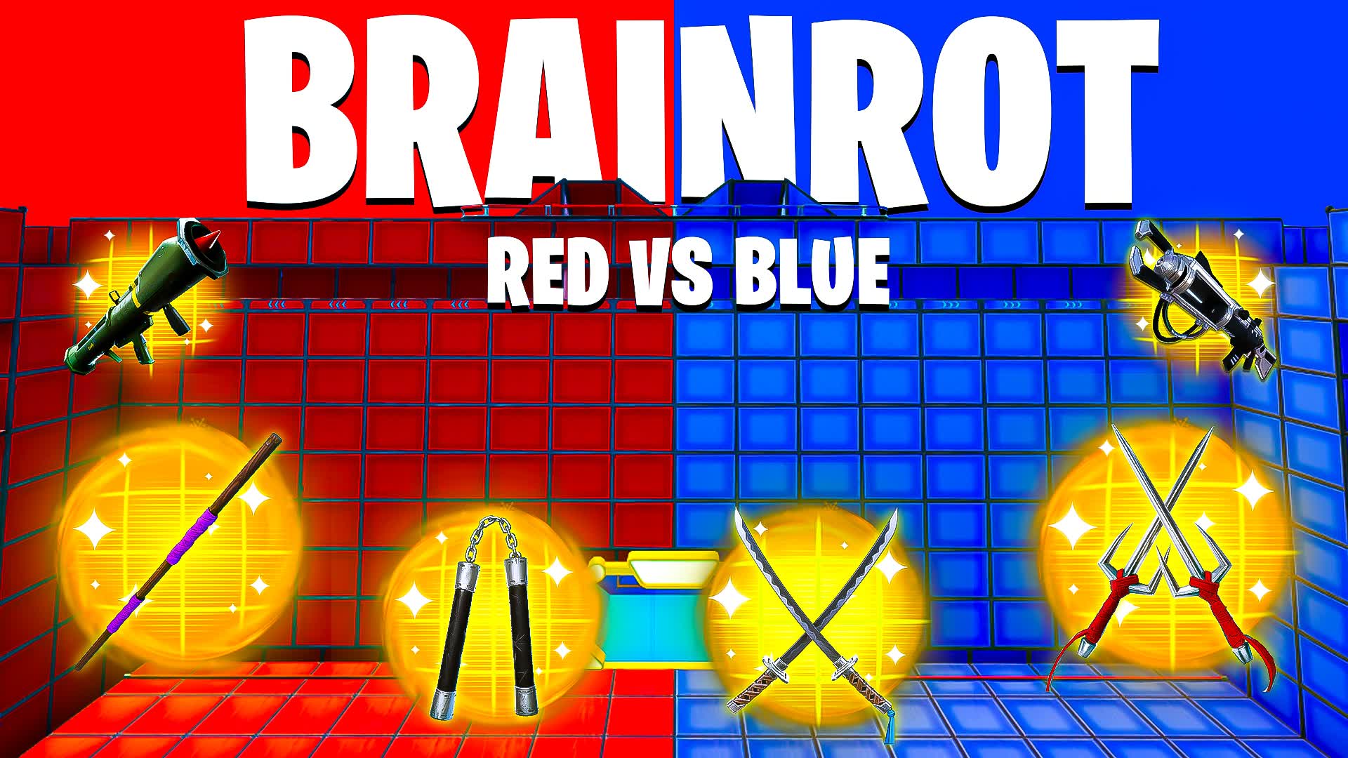 BRAINROT - TMNT - RED VS BLUE 🔴🔵