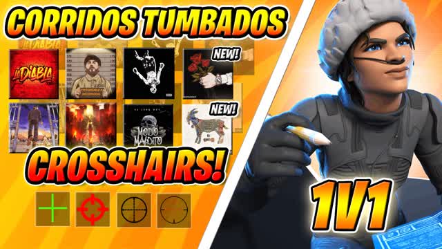 CORRIDOS TUMBADOS 1V1 BUILD FIGHTS!