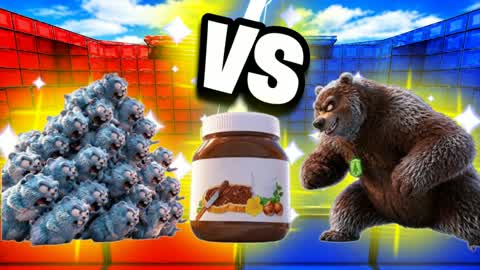 🔴🔵 RED VS BLUE WILD HAMSTER 🔴🔵