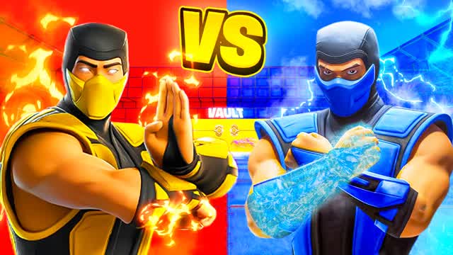 SCORPION VS SUB-ZERO RED VS BLUE