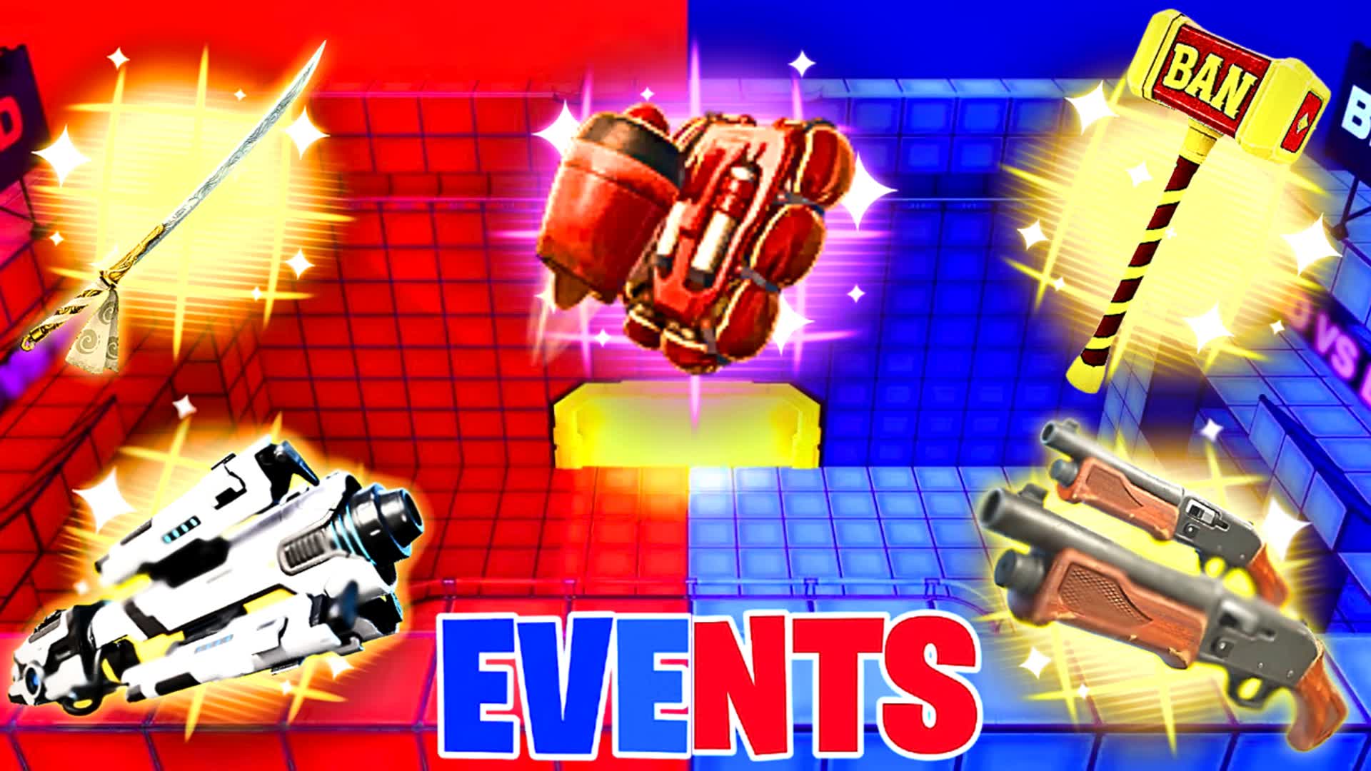 RED VS BLUE 🔴🔵EVENTS