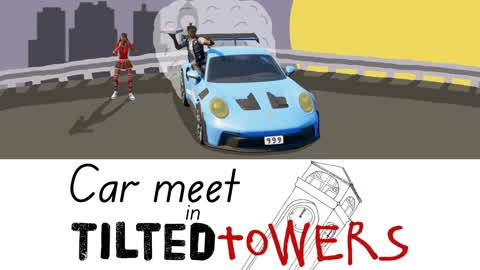 car meet in tilted towers
